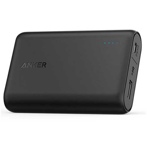 【クリックでお店のこの商品のページへ】モバイルバッテリー ANKER Powercore10000 黒 A1263011