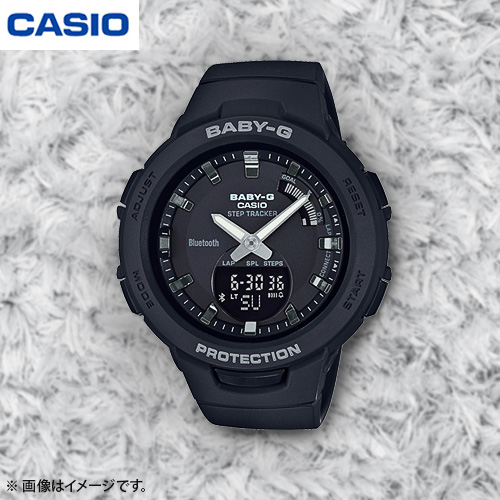 【クリックで詳細表示】カシオ計算機 腕時計 BABYG GSQUAD ブラック BSA-B100-1AJF