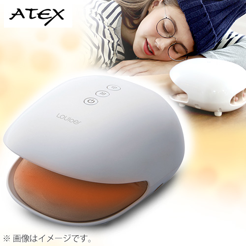 【クリックでお店のこの商品のページへ】アテックス ハンドマッサージャー ルルド ハンドケア ホワイト AX-HXL180wh