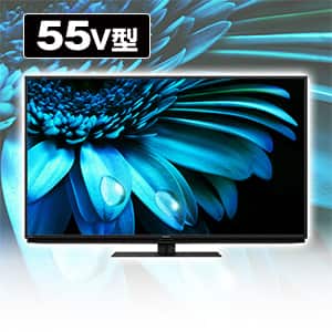 シャープ テレビ 4K液晶テレビ 55V型 4T-C55EL1 サウンドバー