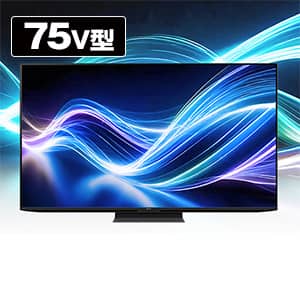 テレビ 75V型 シャープのおすすめ人気商品一覧｜通販 【ジャパネット公式】