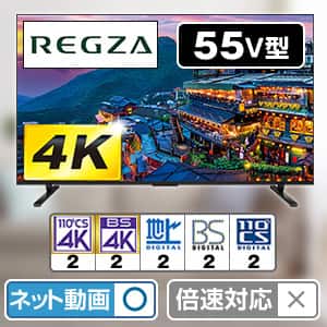 東芝 レグザ TVS REGZAのおすすめ人気商品一覧｜通販