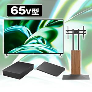シャープ65インチテレビとテレビ台のセット シャープ65インチテレビとテレビ台のセット