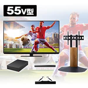 テレビ 55型 シャープのおすすめ人気商品一覧｜通販 【ジャパネット公式】
