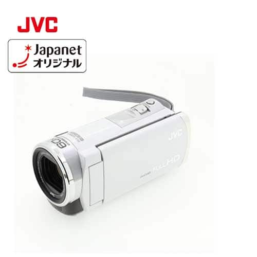 ＪＶＣケンウッド ビデオカメラ 【新品同様】ビデオカメラ エブリオ ホワイト GZ-E780-W 通販【ジャパネット公式】