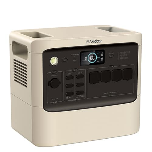JVCケンウッド 電池 【美品】ポータブル電源 1,536Wh BN-RF1500 