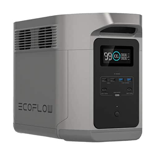 EcoFlow 電池 ポータブル電源 DELTA2MaxS 2048Wh EFD2M-S-JP