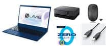 NEC ブラックノートPC 本体 NEC、14コアCore i9-13900H搭載可能16型フラッグシップノート「LAVIE