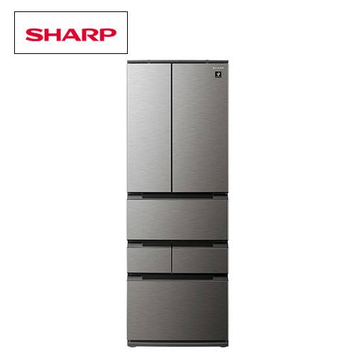 シャープ 冷蔵庫 【良品】プラズマクラスター冷蔵庫 457L ラスティック