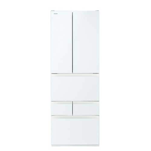 6ドア冷凍冷蔵庫】TOSHIBA 東芝 GR-P460FD(EW) 462L 2019年製:グラン