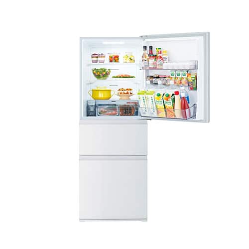 東芝 冷蔵庫 冷凍冷蔵庫 VEGETA 326L 右開き マットホワイト GR-Y33SC