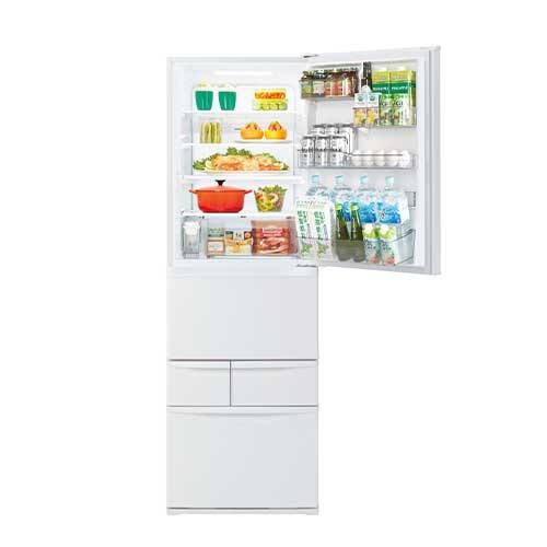 Toshiba 411L 冷蔵庫 マットホワイト Toshiba 411L 冷蔵庫 マットホワイト Toshiba 411L 冷蔵庫 マットホワイト