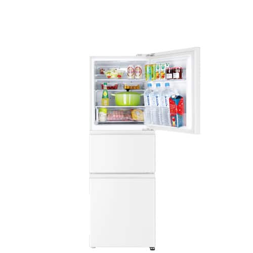 AQUA 冷蔵庫 3ドア冷蔵庫 226L 右開き オフホワイト AQR-23A(W