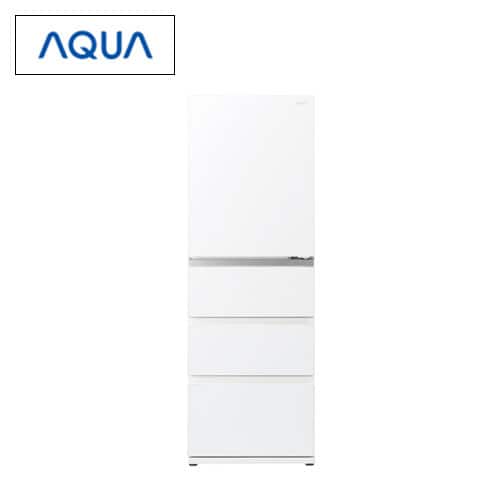 AQUA 冷蔵庫 【良品】4ドア冷凍冷蔵庫 430L 左開き クリアウォーム