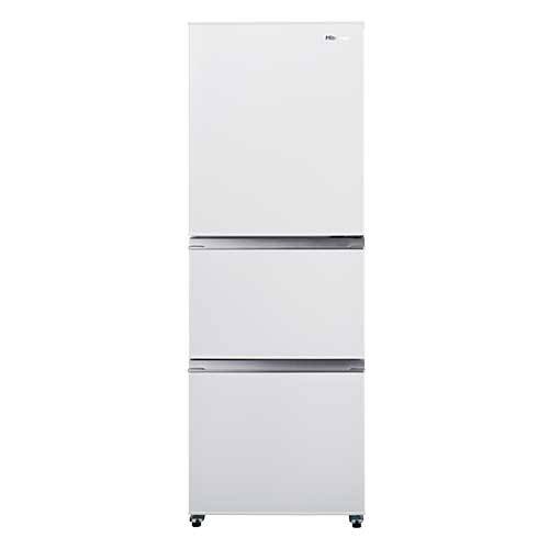 ハイセンス 冷蔵庫 【新品同様】冷凍冷蔵庫 282L 右開き ホワイト HR
