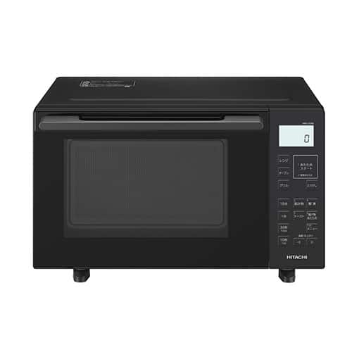 日立 レンジ・トースター オーブンレンジ 18L ブラック MRO-F18D K
