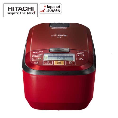 日立 IＨジャー炊飯器シャイニーホワイト RＺ-ＴＳ105M 日立 炊飯器 IHジャー炊飯器 5.5合炊き 再生品 ルビーレッド RZ