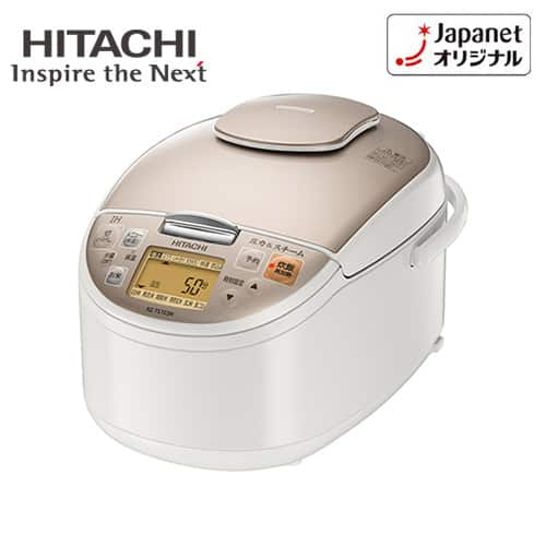 日立 炊飯器 【良品】圧力スチームIH炊飯器 1升 ふっくら御膳 シャンパンホワイト RZ-TS183M W 通販【ジャパネット公式】