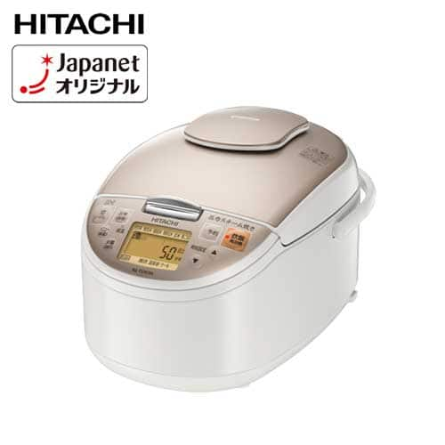 日立 炊飯器 【良品】圧力スチームIH炊飯器 ふっくら御膳 5.5合 シャンパンホワイト RZ-TS101M(W) フライパンセット 通販【ジャパネット 公式】