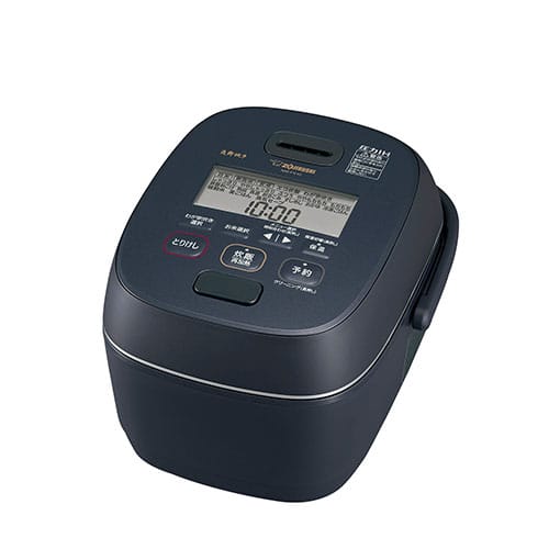 象印マホービン 炊飯器 【良品】圧力IH炊飯ジャー 5.5合 スレート