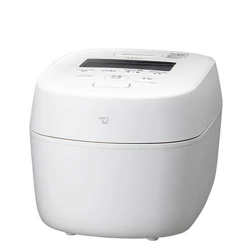 象印マホービン 炊飯器 【美品】圧力IH炊飯ジャー 5.5合炊き ホワイト