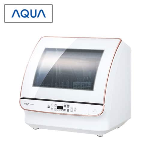AQUA 食洗器・食器乾燥機 【新品同様】食器洗い機（送風乾燥機能