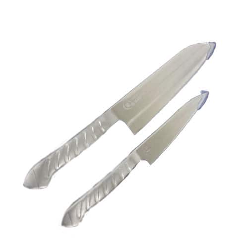 アーネスト株式会社 キッチン用品 【良品】オールステンレス包丁2点