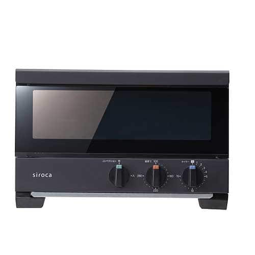 siroca ブラック トースター 動作確認済】siroca オーブントースターすばやきST-2A251