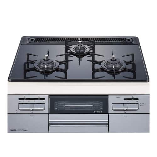 ノーリツ ガスコンロ ガスビルトインコンロ ファミオート つやめき