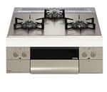 ノーリツ ガスコンロ ガスビルトインコンロ オルシェ シルバーミラー