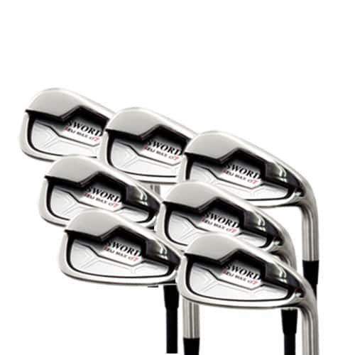 カタナゴルフ ゴルフ SWORD iZU-MAX07 アイアン7本セット（＃6-9/PW