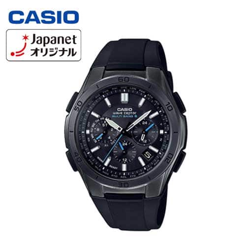 カシオ計算機 腕時計 【新品同様】ソーラー電波時計ウェーブ カシオ計算機 腕時計 【新品同様】ソーラー電波時計ウェーブ