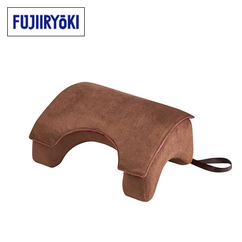 フジ医療器 マッサージ機 【新品同様】チョイ寝エアーピロー ブラウンx