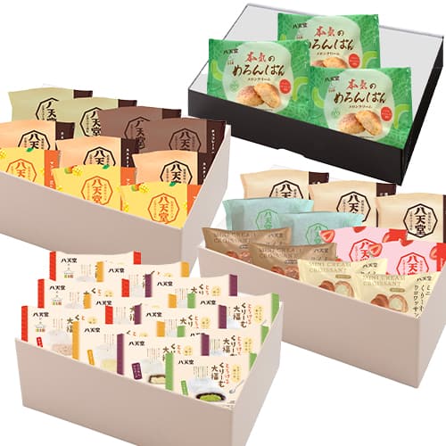 食品（加工品） 八天堂 4種バラエティーセット 通販【ジャパネット公式】