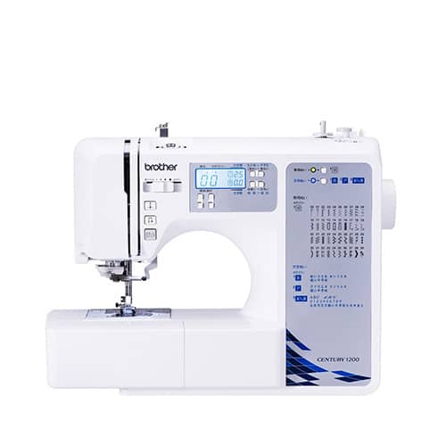 ブラザー ミシン 【美品】文字縫いコンピュータミシン CENTURY1200