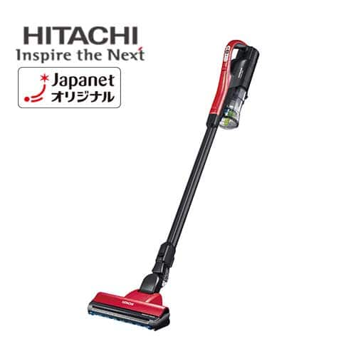 日立 掃除機 【美品】スティッククリーナー ラクかるパワーブーストサイクロン レッド PV-BHL1000J(R) 通販【ジャパネット公式】