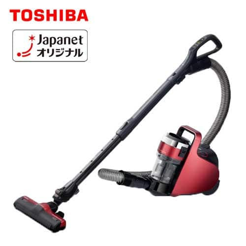 東芝 掃除機 【美品】サイクロンクリーナー トルネオVコンパクト シャイニーレッド VC-JS5000(R) 通販【ジャパネット公式】