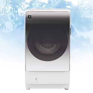 6年保証付き】シャープ ドラム式洗濯機 左開きES-W113-SL 20年