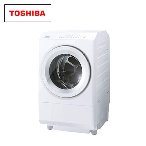 東芝 洗濯機・洗濯乾燥機 【新品同様】ドラム式洗濯乾燥機 （洗濯12kg／乾燥7kg） 左開き グランホワイト TW-127XM2L(W)  下取りなし／標準取付工事費込み 通販【ジャパネット公式】