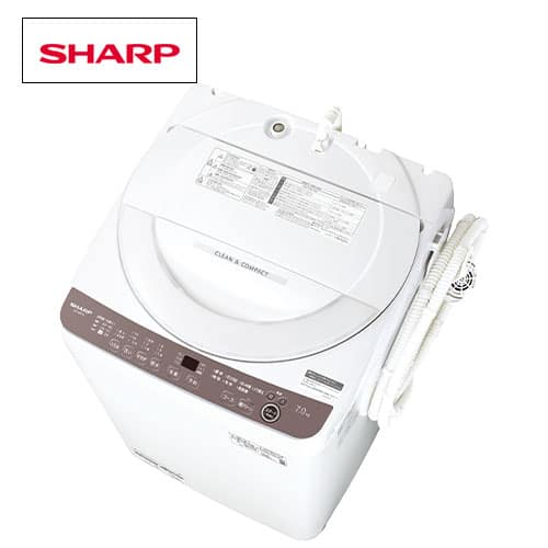 シャープ 洗濯機・洗濯乾燥機 【美品】全自動洗濯機 （洗濯7kg 
