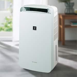 Amazon | シャープ 衣類乾燥 除湿機 CV-P60-W 5.6L/日 プラズマ