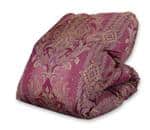 モリリン　フランス産ダウン羽毛布団　シングル　ワインレッド　JEF800SH モリリン フランス産ダウン羽毛布団 シングル ワインレッド JEF800SH