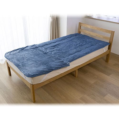 ★新品未開封★モリリン★あったか6層敷パッドプレミアム★ブルー★JTP404E モリリン 布団・快眠グッズ 【美品】あったか6層プレミアム敷パッド