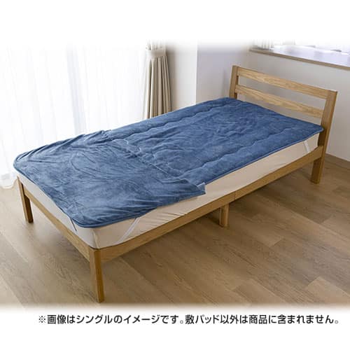 モリリン 布団・快眠グッズ 【美品】あったか6層プレミアム敷パッド