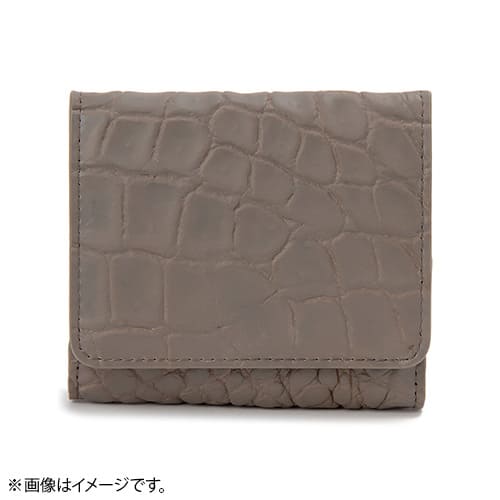 ロダニア バッグ・小物 【新品同様】クロコダイル革 コンパクト二 