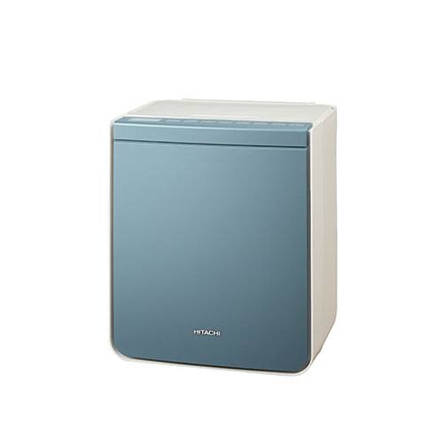 日立 布団乾燥機 【新品同様】ふとん乾燥機 ブルーグレー HFK-VS5000AH 