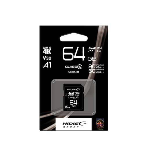 磁気研究所 カメラアクセサリ SDXCカード64GB CLASS10 HDSDX64GCL10V30