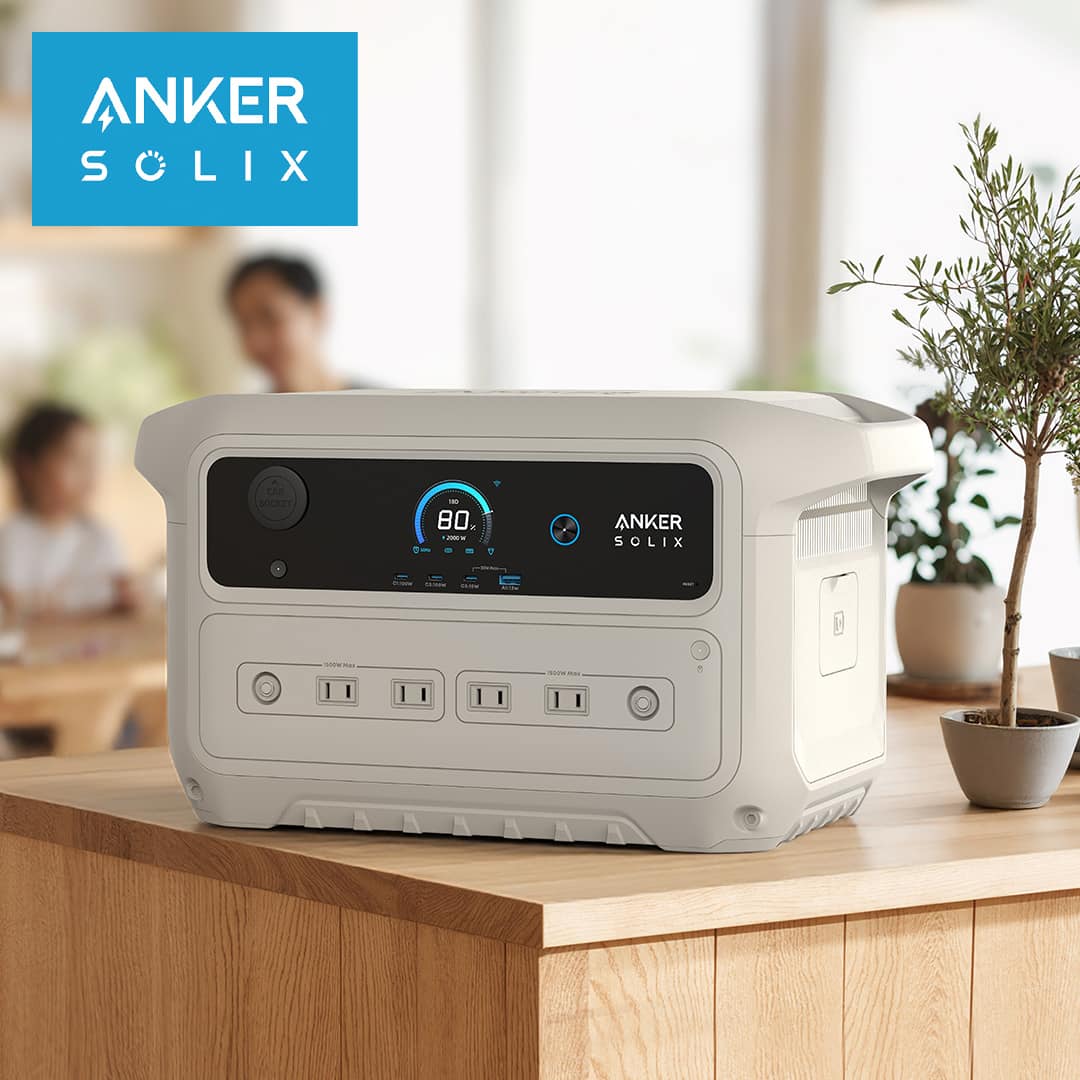 ANKER 電池 ポータブル電源 C2000 Gen2 Portable Power Station
