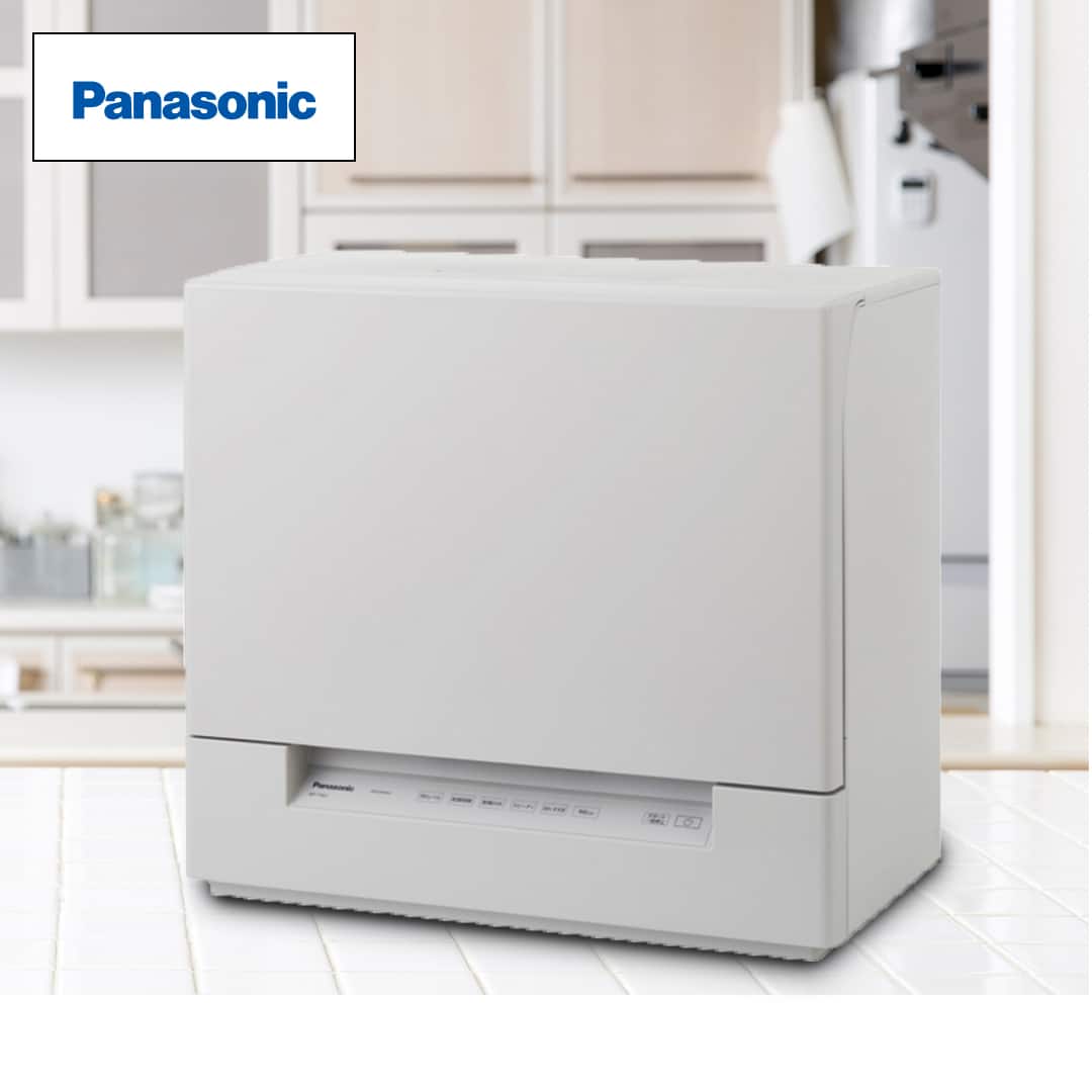 パナソニック 食洗器・食器乾燥機 食器洗い乾燥機 ライトベージュ NP