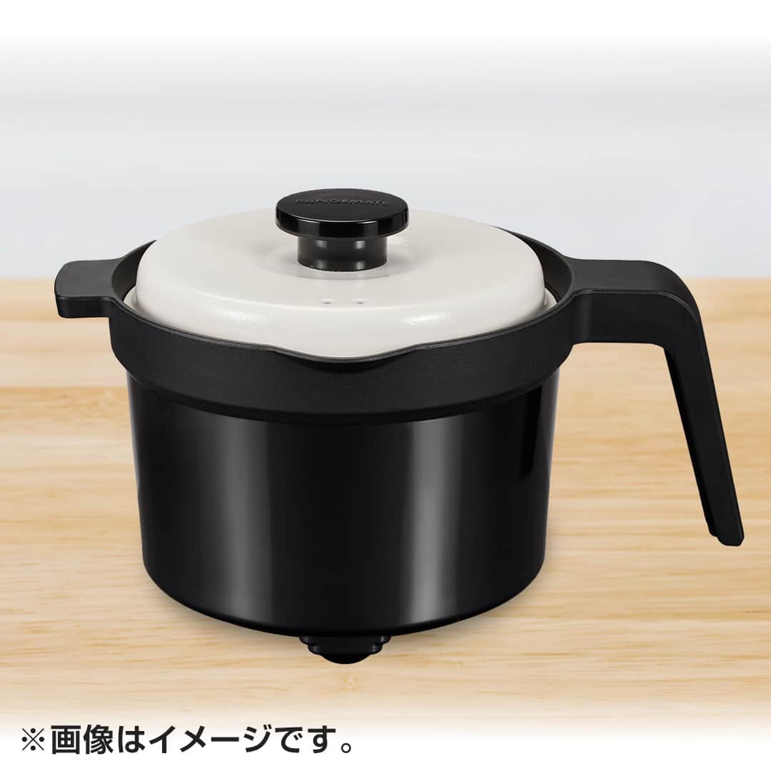 株式会社MUK キッチン用品 レンジメート マグポット ブラック